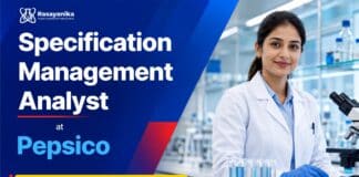 Specification Management Analyst Job at PepsiCo | Apply Now