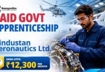 HAL Apprenticeship 2026 | Paid Govt Vacancy for Apprentice Posts HAL Apprenticeship 2026 Govt Vacancy for Graduate, Diploma and BSc Chemistry candidates at HAL Nasik