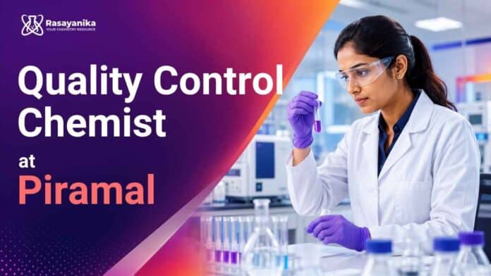 Quality Control jobs at Piramal Careers for Quality Control Chemist Quality Control jobs at Piramal Careers for Quality Control Chemist