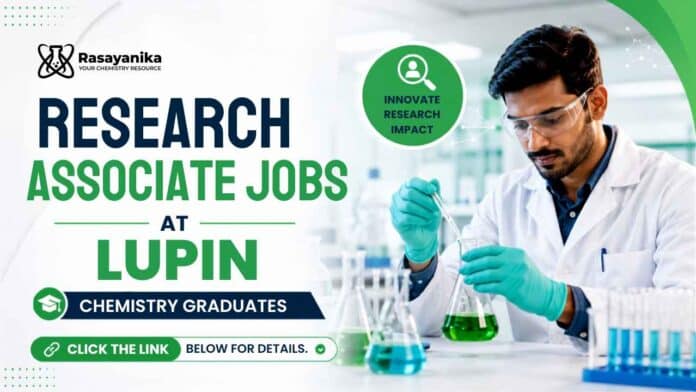 Research Associate Jobs at Lupin Careers. Apply for the Bioanalytical role for Analytical Chemistry Jobs in Pune. Check eligibility and apply. Research Associate Jobs at Lupin Careers. Apply for the Bioanalytical role for Analytical Chemistry Jobs in Pune. Check eligibility and apply.