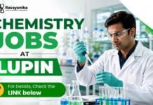 Chemistry Jobs through Lupin Careers for Officer Engineering position among Jobs in Pune for experienced candidates