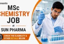 Sun Pharma Hiring API Production Officer | Chemistry Graduates Apply Now MSc Chemistry Job at Sun Pharma | API Production Officer Role