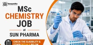 MSc Chemistry Job at Sun Pharma | API Production Officer Role