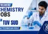 TÜV SÜD Lab Technician Job opportunity for candidates seeking Freshers Chemistry Jobs