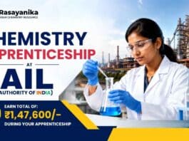 Chemistry Apprenticeship at SAIL RSP with 20 Chemical Degree and Diploma vacancies
