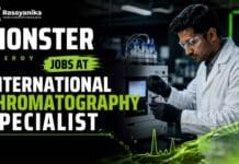 Explore Chemistry Jobs through Monster Energy Jobs with an International Chromatography Specialist opportunity