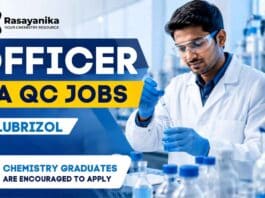Explore this QA QC Job through Lubrizol Careers for qualified Chemistry professionals seeking Jobs in Gujarat.