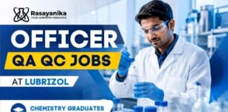 Explore this QA QC Job through Lubrizol Careers for qualified Chemistry professionals seeking Jobs in Gujarat.
