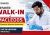 Macleods Fresher Walk-In for Chemistry Jobs for B.Sc and M.Sc Chemistry candidates