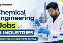 PI Industries announces Chemical Engineering Jobs for experienced B.Tech/M.Tech candidates in Vadodara.