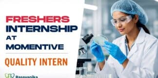 Freshers Internship Opportunity at Momentive | Quality Intern Position Quality Intern Position at Momentive in Bengaluru