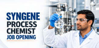 Process Chemist Job at Syngene Bangalore | Apply Now
