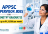 ₹1.15 Lakh Pay Scale! APPSC Supervisor Jobs for Chemistry Graduates