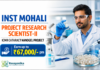 Project Research Scientist-II Job at INST Mohali | ₹67,000