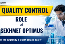 Explore the Quality Control Role at Sekhmet Optimus. Check eligibility, qualifications, job details, and application information.