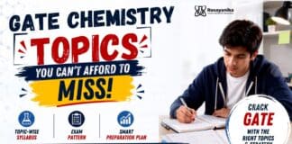 GATE Chemistry Syllabus 2027: Topic-Wise Syllabus, Exam Pattern & Preparation Plan GATE Chemistry Syllabus 2027: Topic-Wise Syllabus, Exam Pattern & Preparation Plan