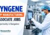 Syngene Hiring for Scientist Role | Chemistry Candidates Apply Now Chemistry Scientist Vacancy at Syngene | Apply Now