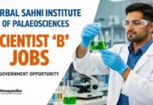 BSIP Scientist B Recruitment 2026 offers 19 Level 10 vacancies. Check eligibility, fees, application steps and the 04 September deadline.