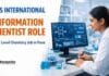 Freshers Chemistry Job at ACS International | Information Scientist Role