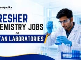 Fresher Chemistry Jobs – Titan Laboratories Recruitment for MSc Chemistry freshers in Navi Mumbai