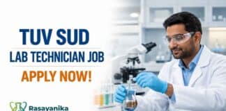 Lab Technician Job at TÜV SÜD | Apply Now