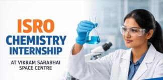 ISRO Internship for Chemistry Students | Exciting Opportunity at VSSC