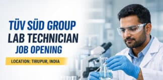 Technician – Lab Position at TÜV SÜD Group