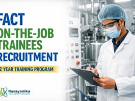 Govt Vacancy at FACT | On-the-Job Trainees Recruitment