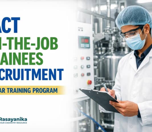 Govt Vacancy at FACT | On-the-Job Trainees Recruitment