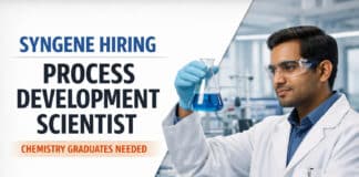 Syngene Hiring Scientist Job | Chemistry Graduates Apply Now