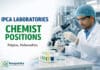 Ipca Laboratories Hiring Chemist Positions | Apply Now