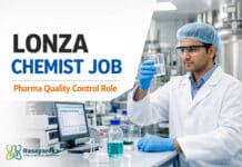 Latest Chemist Job at Lonza | Chemistry Graduates Apply Now