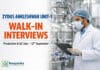 Zydus Ankleshwar Unit-1 Walk-In Production ADL QC | Chemistry | 12 Sep