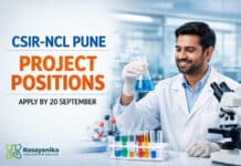 Project Posts at CSIR-NCL Pune | Jigyasa Science Outreach | Apply by 20 Sep
