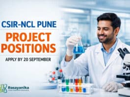 Project Posts at CSIR-NCL Pune | Jigyasa Science Outreach | Apply by 20 Sep