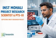Project Research Scientist-I / PTS-III at INST Mohali | Sweat Biosensor Septicemia | Walk-in 16 Sep | Earn Rs 56,000/- / Rs 28,000/- + HRA