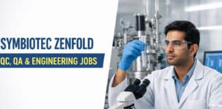 Multi-Role Downstream QC QA Eng Upstream Walk-in Seats at Symbiotec Zenfold Ujjain | ≤5 Yrs