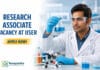 Research Associate Vacancy at IISER