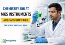 Freshers Chemistry Job at MKS | Apply for Associate Chemist Role