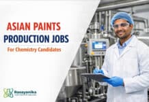 Asian Paints Hiring for Production Jobs | Chemistry Candidates Apply