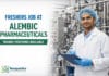 Freshers Job at Alembic