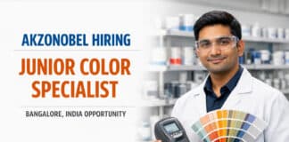 AkzoNobel Hiring Junior Color Specialist | Apply Now