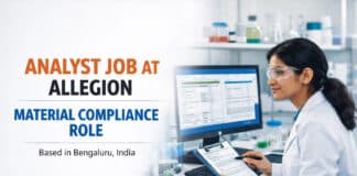 Analyst Job at Allegion | Material Compliance Role