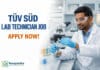 Lab Technician Job at TÜV SÜD | Apply Now