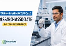 Research Associate Analytical Development at Ferring Hyderabad | 3–5 Yrs