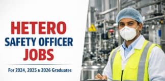 Freshers Job at Hetero | 2024, 2025,&2026 Chemistry Graduate Candidates Eligible