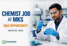 Chemist Job at MKS | Chemistry Candidates Apply Now