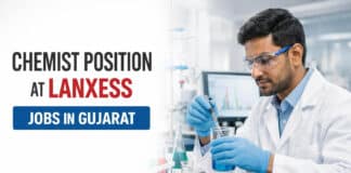 Chemist Position at LANXESS | Jobs in Gujarat