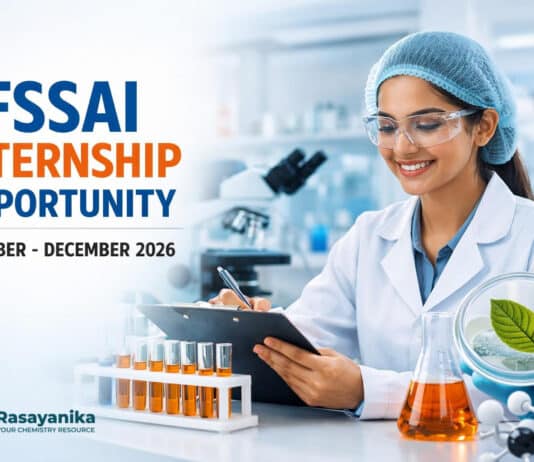FSSAI Internship Circular for October-December 2026