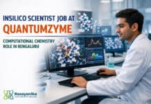 Freshers Computational Chemistry Job at Insilico | Apply for Scientist Role